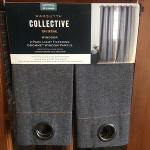 Wamsutta 2 panel grommet curtains